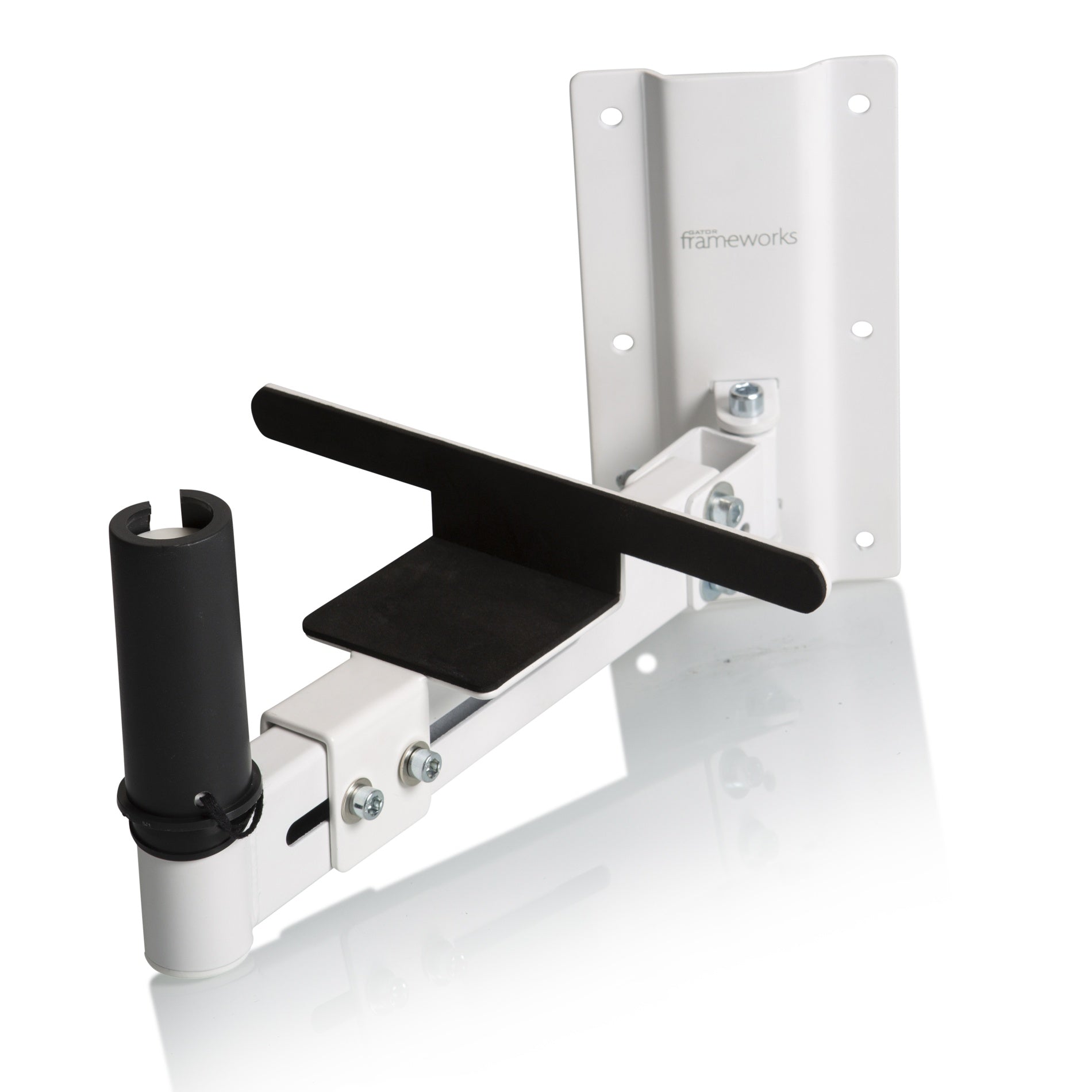 102860_Gator-GFWSPKWM100W-Wall-Mount-Speaker-Stand-_-White_ALT02sqr