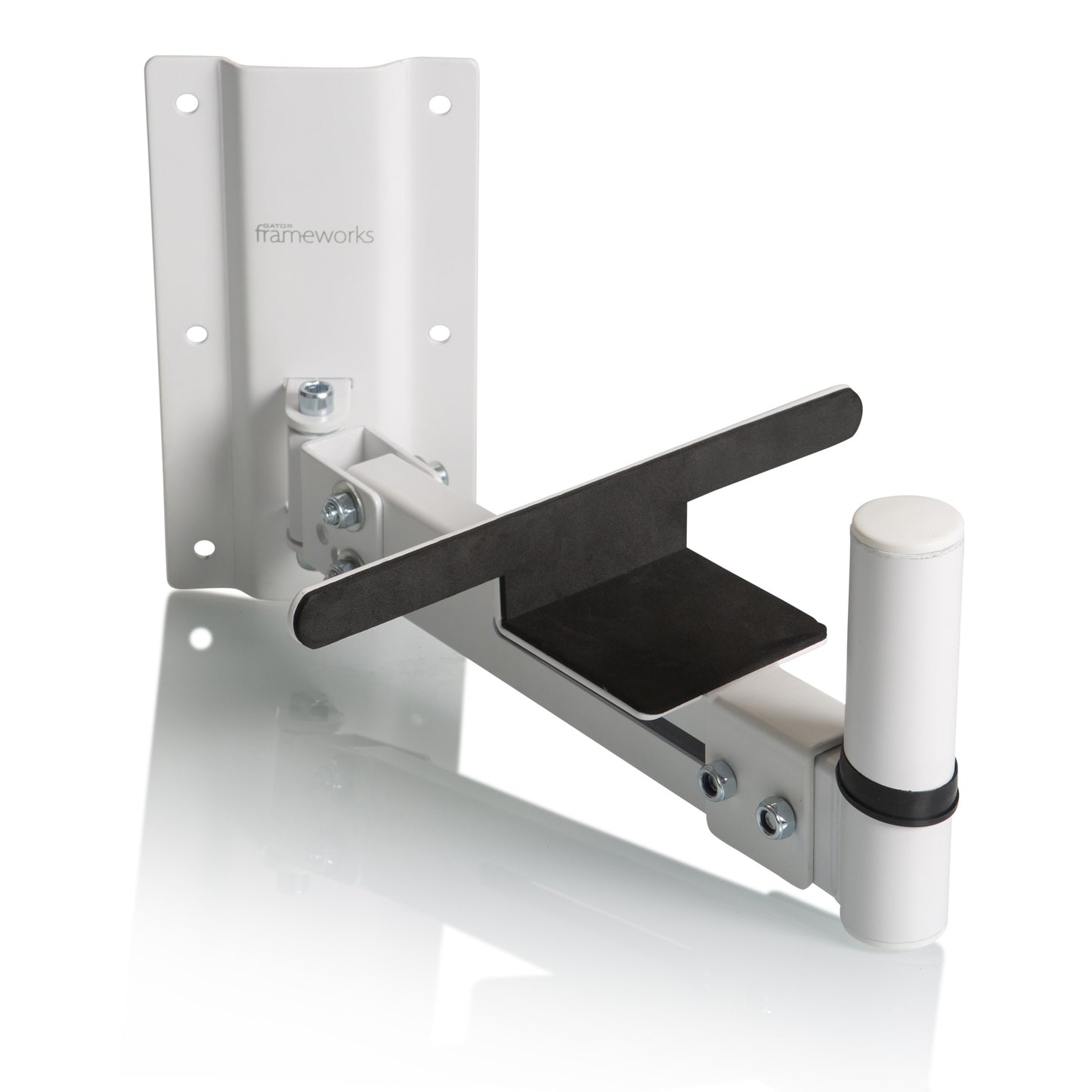 102860_Gator-GFWSPKWM100W-Wall-Mount-Speaker-Stand-_-White_ALT03sqr