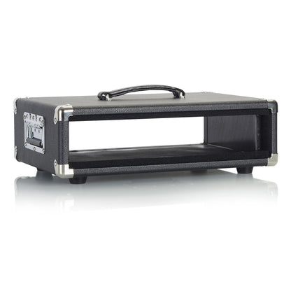Gator GR-RETRORACK-2BK Vintage Amp Vibe Rack Case 2U | Black