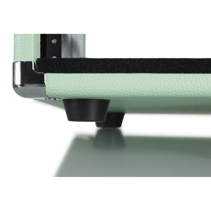 Gator GR-RETRORACK-2SG Vintage Amp Vibe Rack Case 2U | Seafoam Green