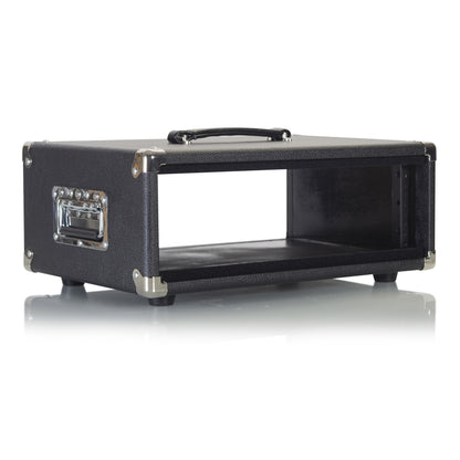 Gator GR-RETRORACK-3BK Vintage Amp Vibe Rack Case 3U | Black