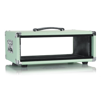 Gator GR-RETRORACK-3SG Vintage Amp Vibe Rack Case 3U | Seafoam Green