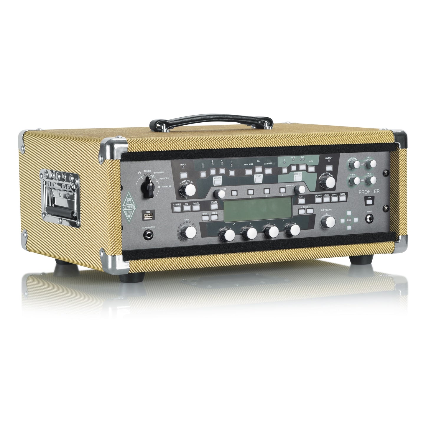 Gator GR-RETRORACK-3TW Vintage Amp Vibe Rack Case 3U | Tweed