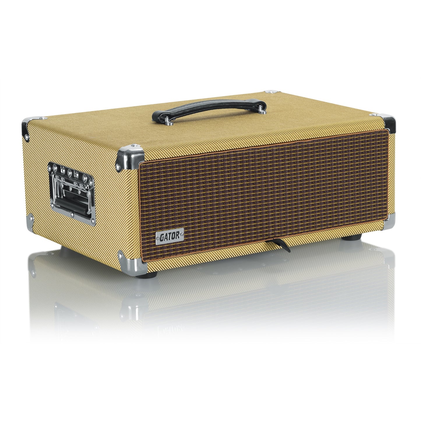 Gator GR-RETRORACK-3TW Vintage Amp Vibe Rack Case 3U | Tweed