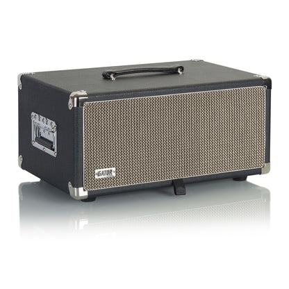 Gator GR-RETRORACK-4BK Vintage Amp Vibe Rack Case 4U | Black