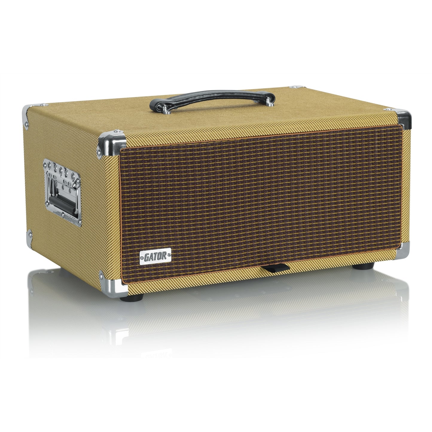 Gator GR-RETRORACK-4TW Vintage Amp Vibe Rack Case 4U | Tweed