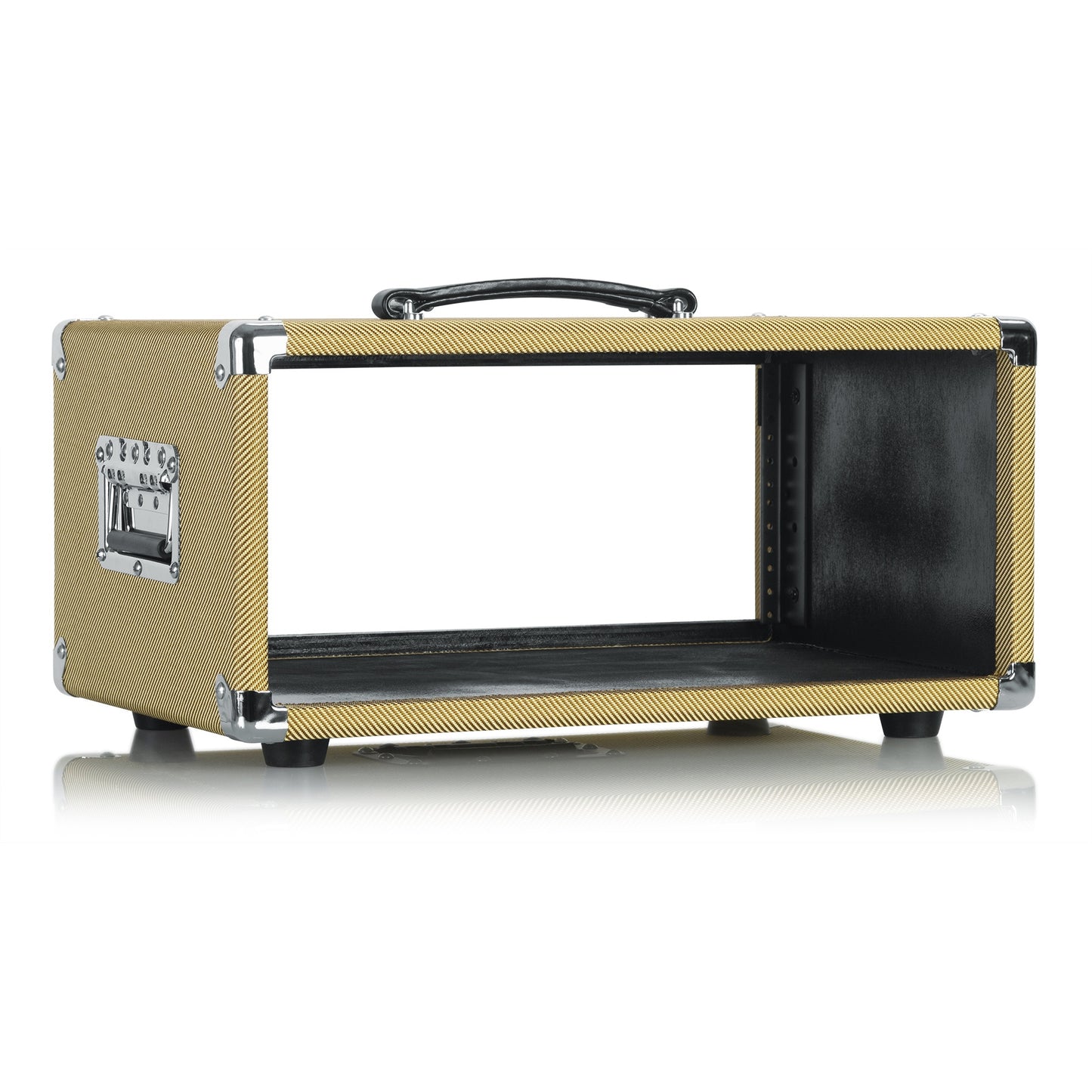 Gator GR-RETRORACK-4TW Vintage Amp Vibe Rack Case 4U | Tweed