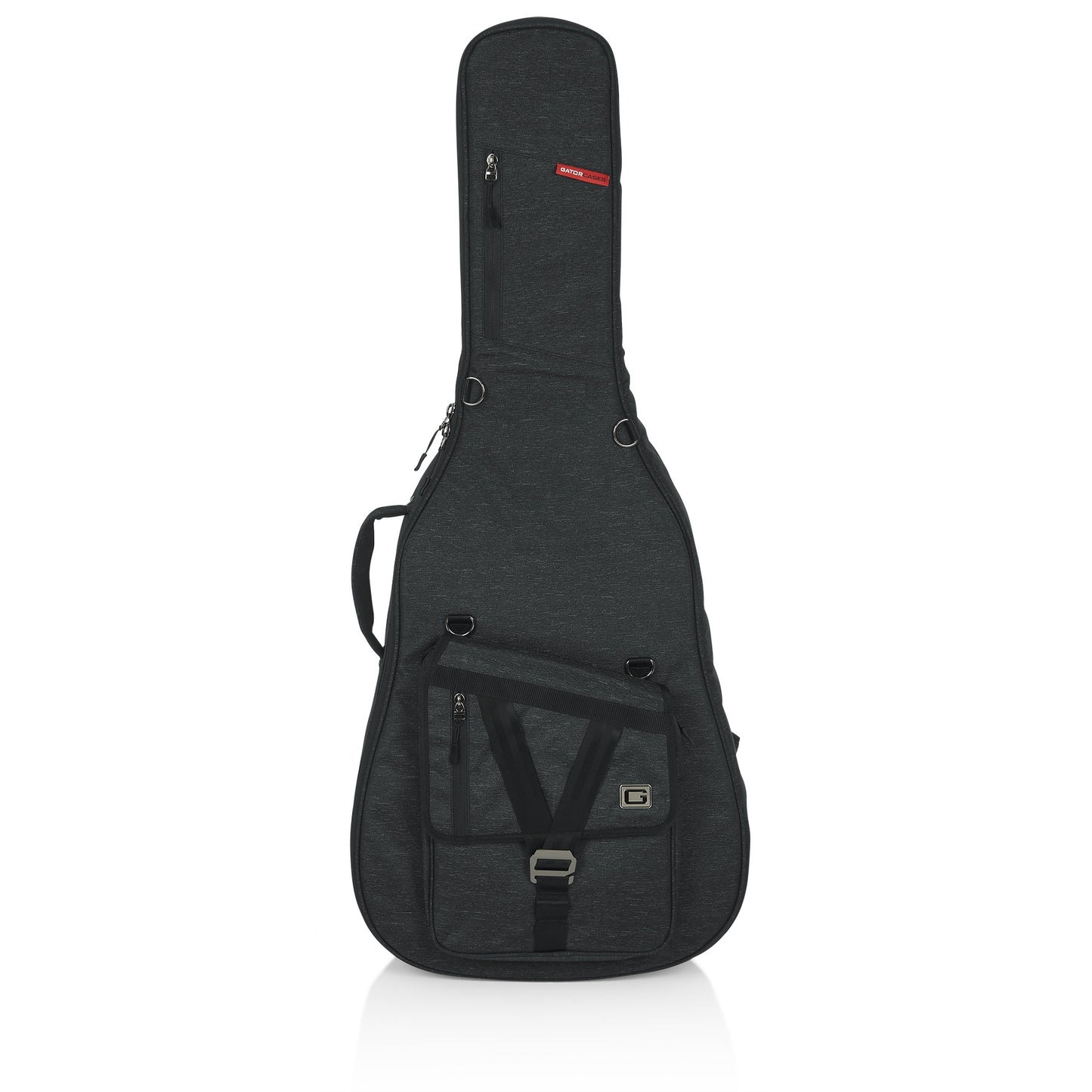 Gator GT-JUMBO-BLK Transit Jumbo Acoustic Guitar Gig Bag | Black