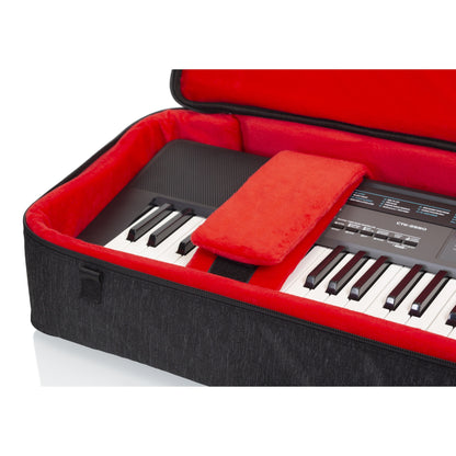 Gator GTK61SL-BLK Transit 61-Note Slim Keyboard Gig Bag | Black