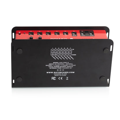 Gator GTR-PWR-8 Pedalboard Power Supply With 8 Isolated Outputs