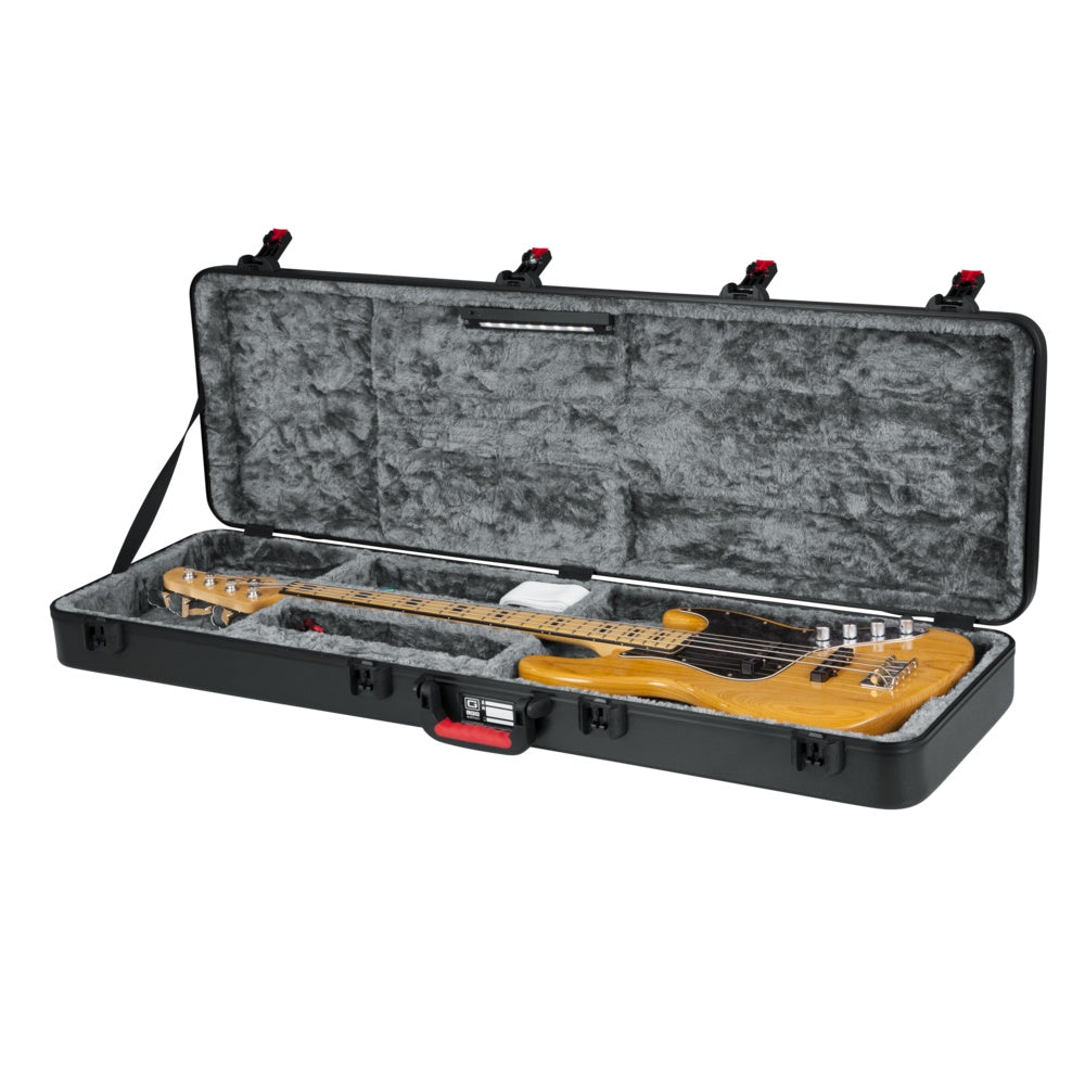 Gator GTSA-GTRBASS-LED TSA ATA Molded Bass Guitar Case With LED