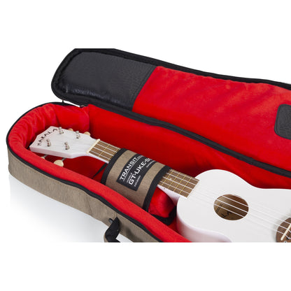 Gator GT-UKE-SOP-TAN Transit Bag For Soprano Ukulele | Tan