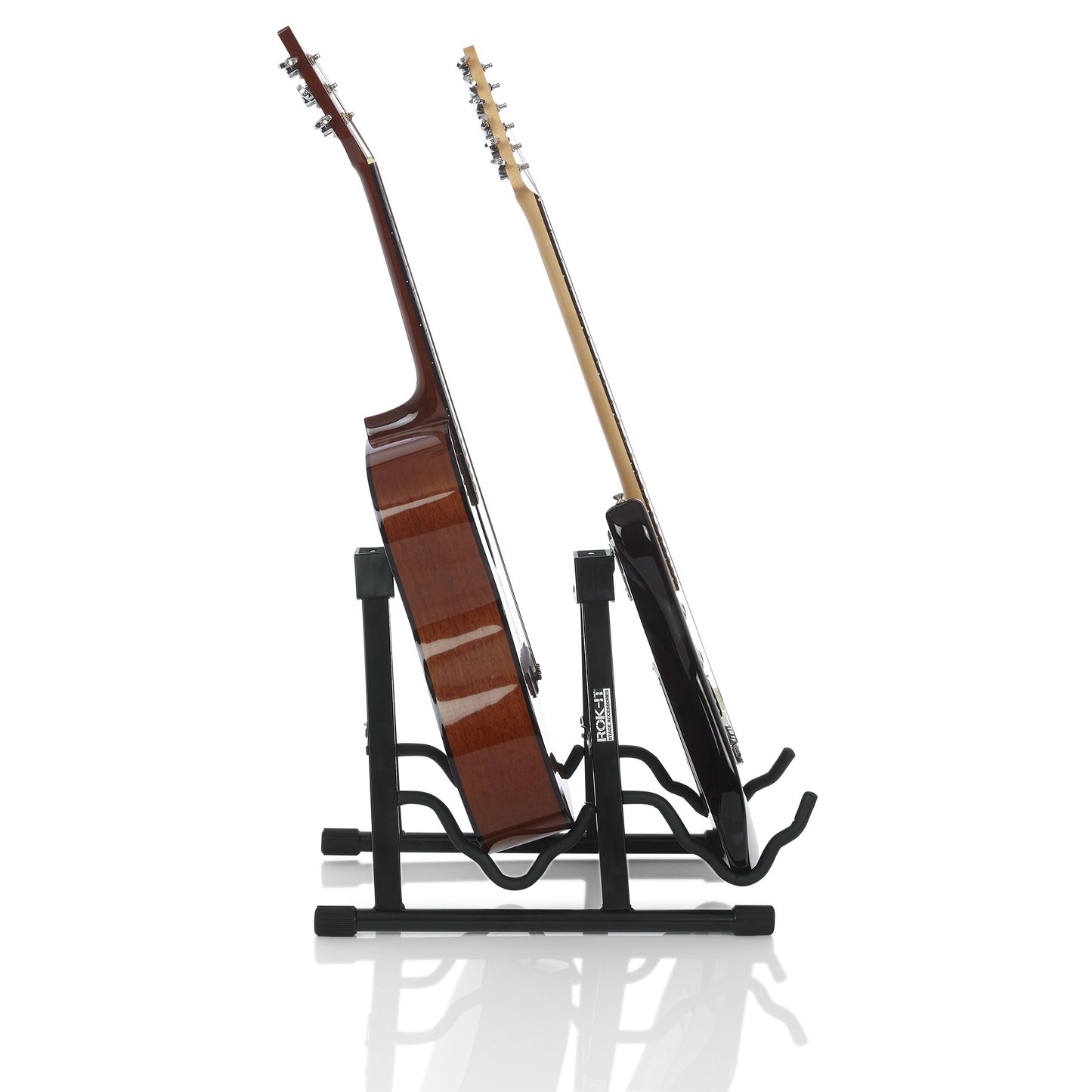 Gator RI-GTRAU2X Rok-It Universal A Frame Guitar Stand | Double