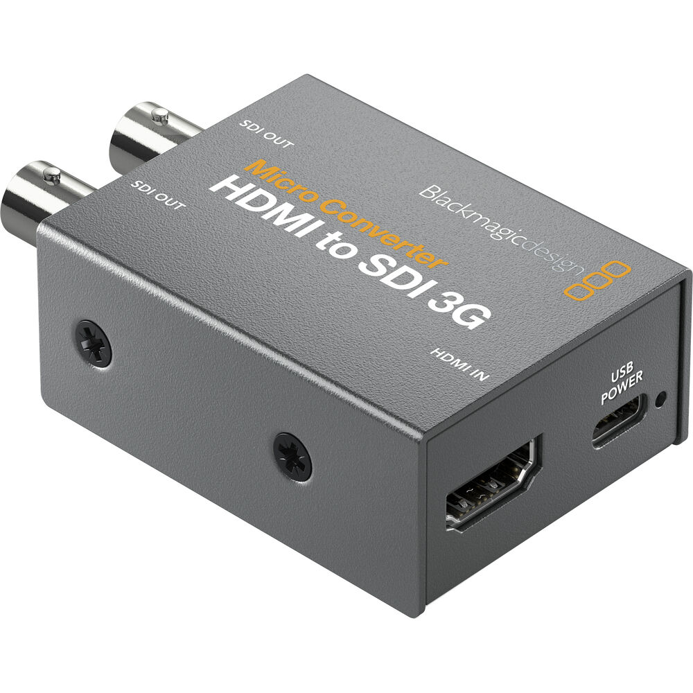 Blackmagic Design Micro Converter HDMI to SDI 3G | Configuration: Power Supply Included