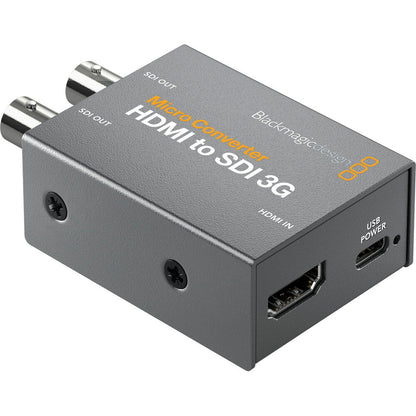Blackmagic Design Micro Converter HDMI to SDI 3G | Configuration: Power Supply Included