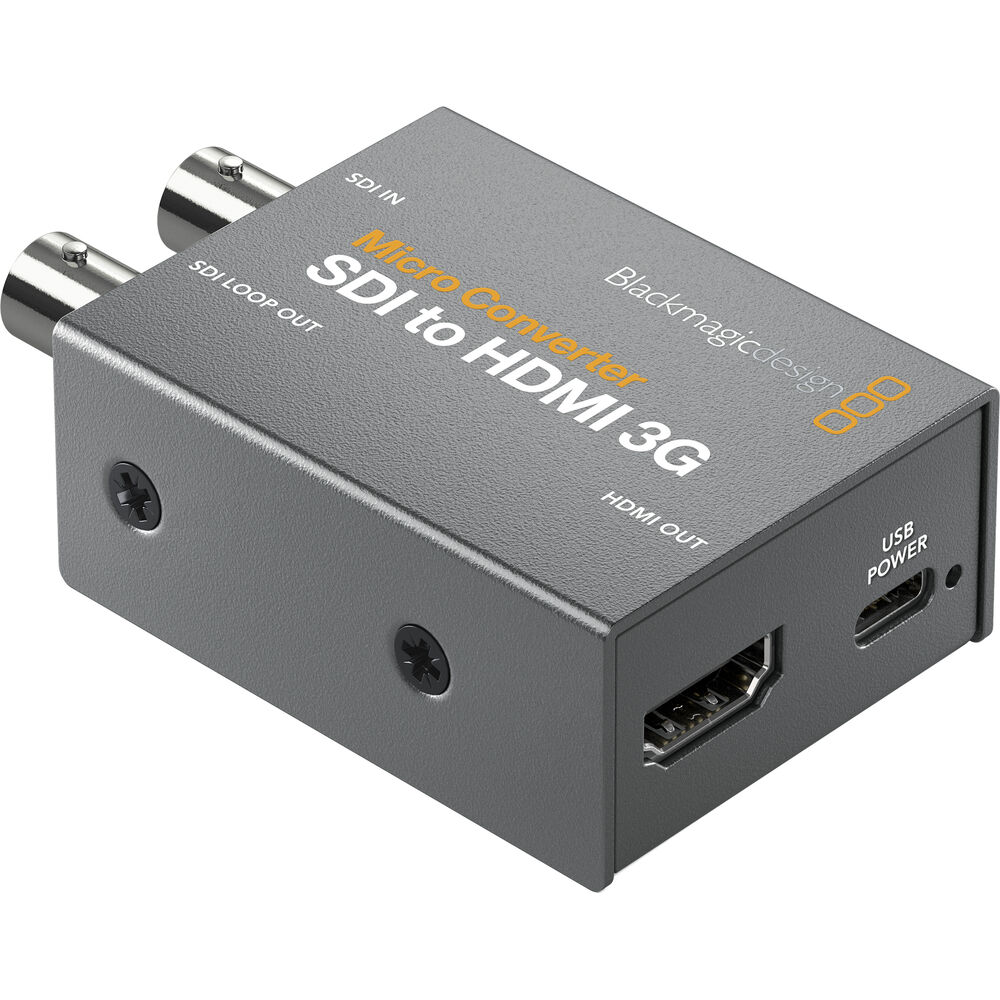 Blackmagic Design Micro Converter SDI to HDMI 3G | Configuration: Power Supply Included