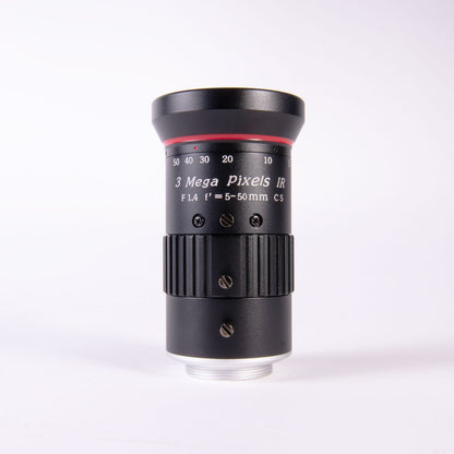AIDA CS-0550V CS Mount 5mm-50mm Vari-Focal 3MP Lens