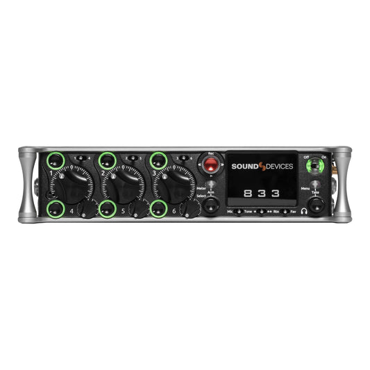 Sound Devices 833 Portable Compact Mixer-Recorder
