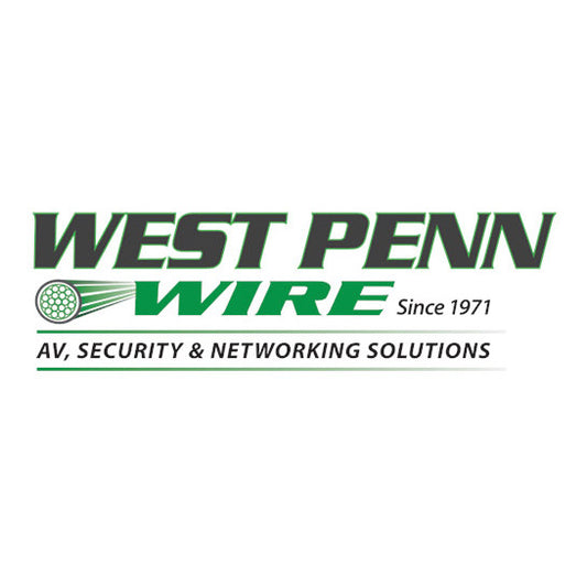 West Penn 224BK 18AWG 2-Conductor Stranded Speaker Cable