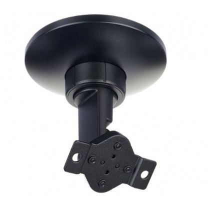 Bose CMB S2 bracket shown in ceiling orientation with canopy up and slotted speaker mounting plate below