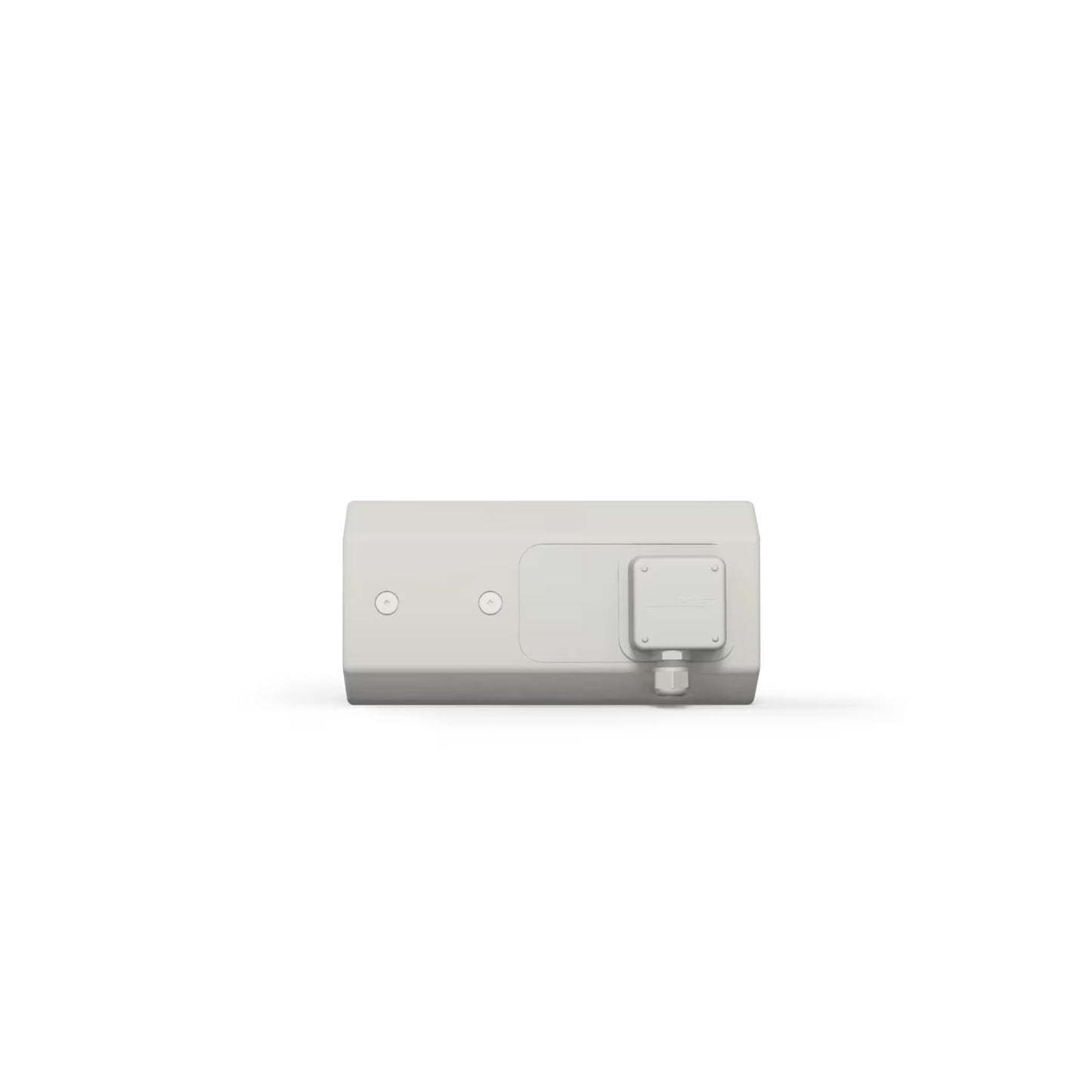 Bose AMU105 rear panel with weatherproof cable entry gland and mounting points