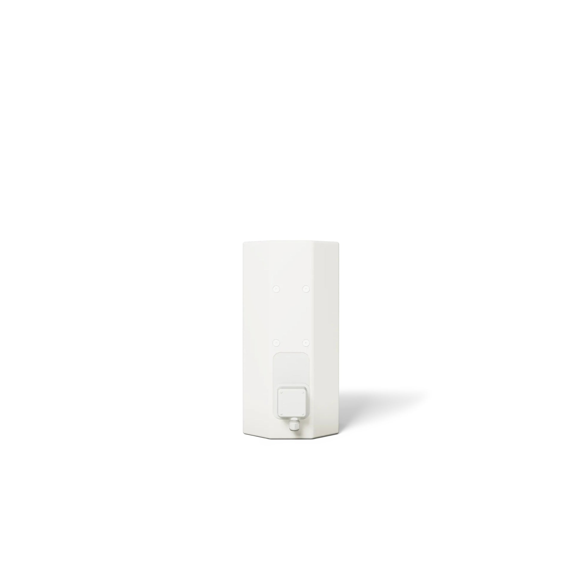 Bose AMU108 back view in vertical position showing bracket mounting points and cable gland