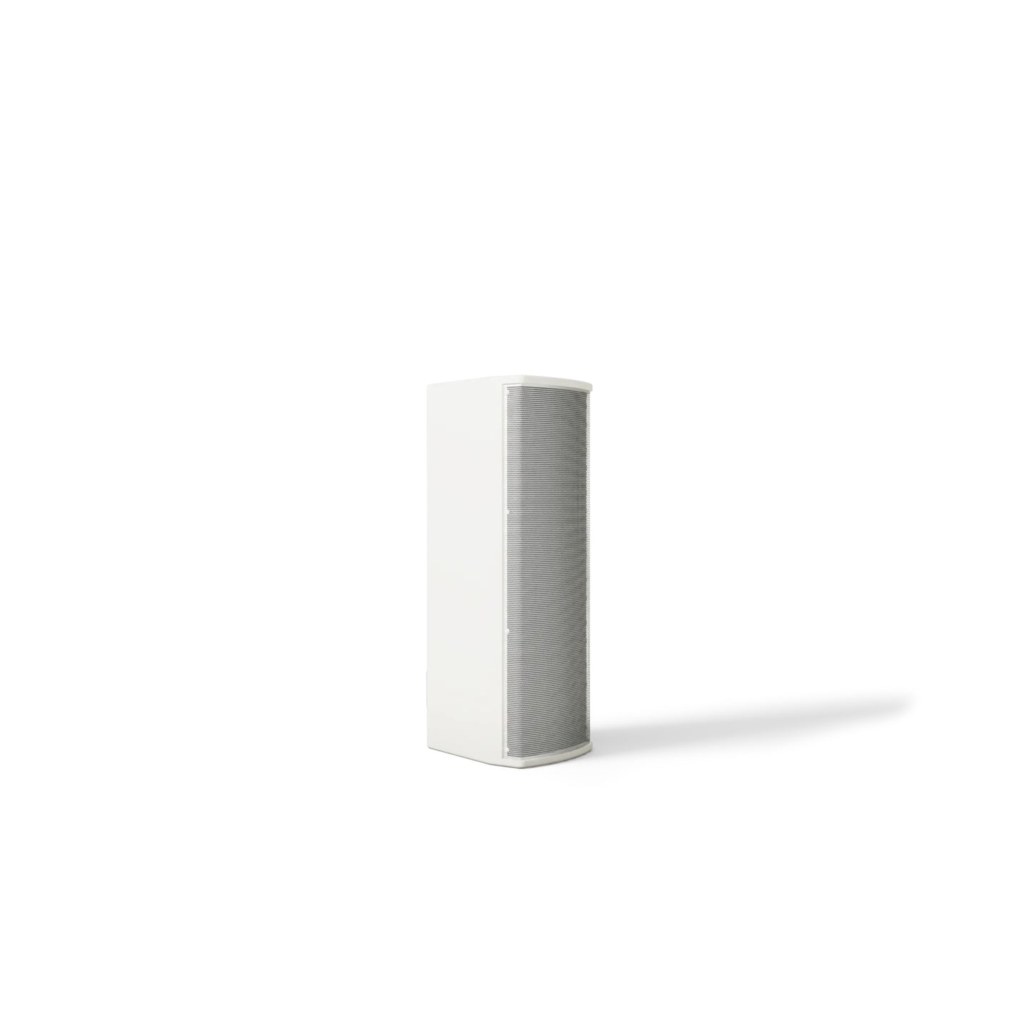 Bose ArenaMatch Utility AMU206 white loudspeaker shown upright in vertical orientation