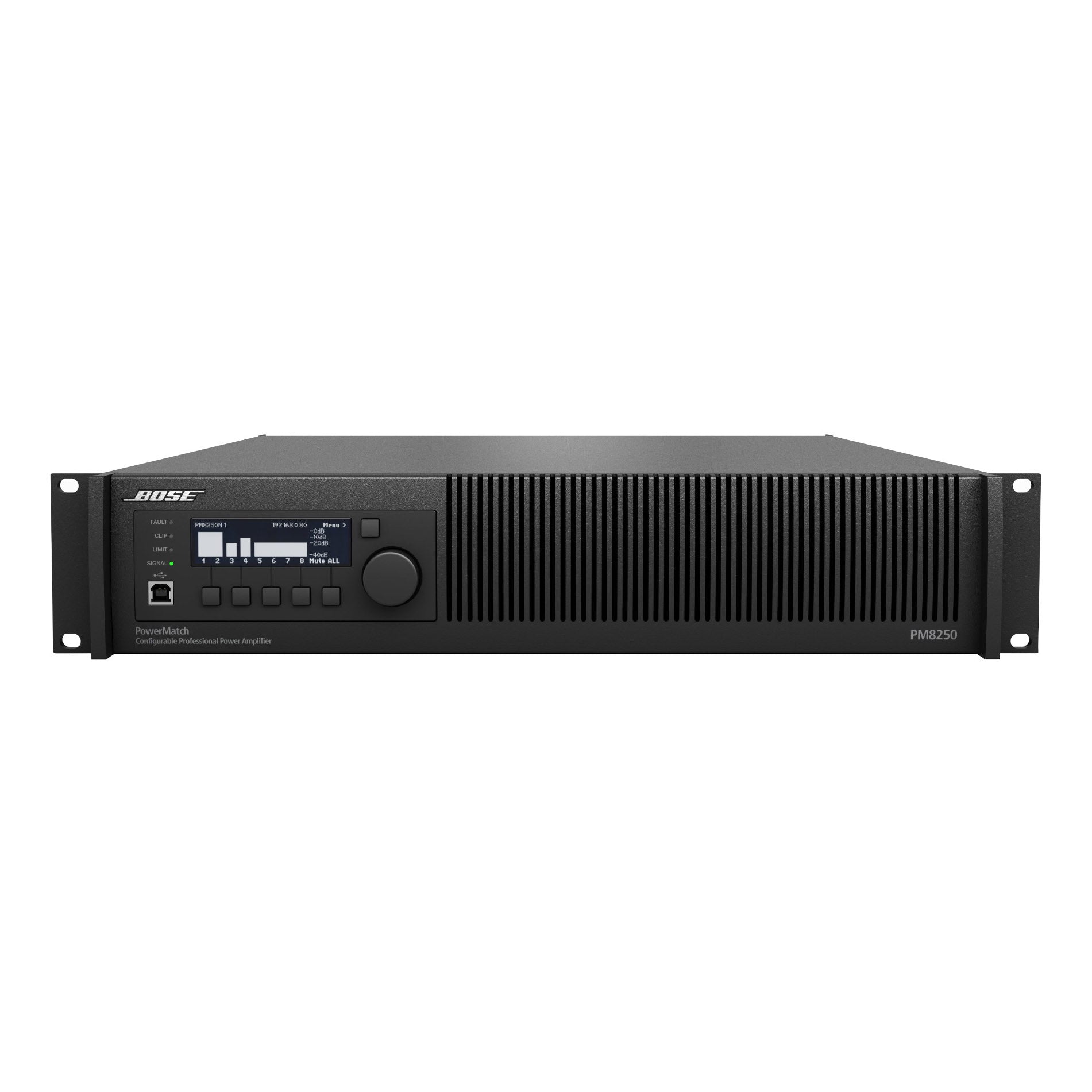 Bose PowerMatch PM8250N Configurable Power Amplifier – SoundPro