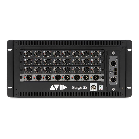 Avid VENUE | Stage 32 I/O Stage Rack Front View