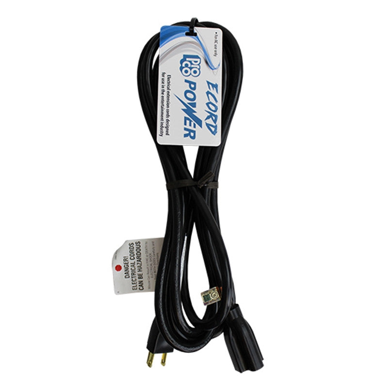 ProCo E163 NEMA 5-15P to NEMA 5-15R Power Extension Cord