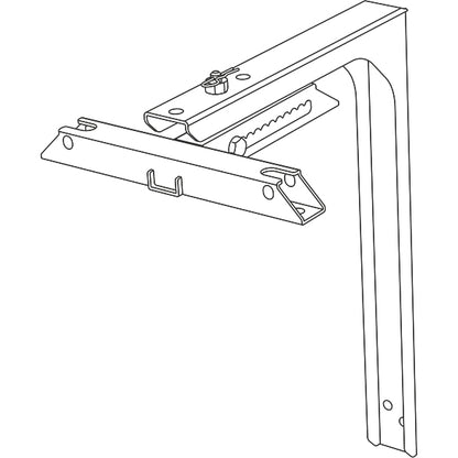 dBTechnologies WB-LP1215V Vertical Bracket, White