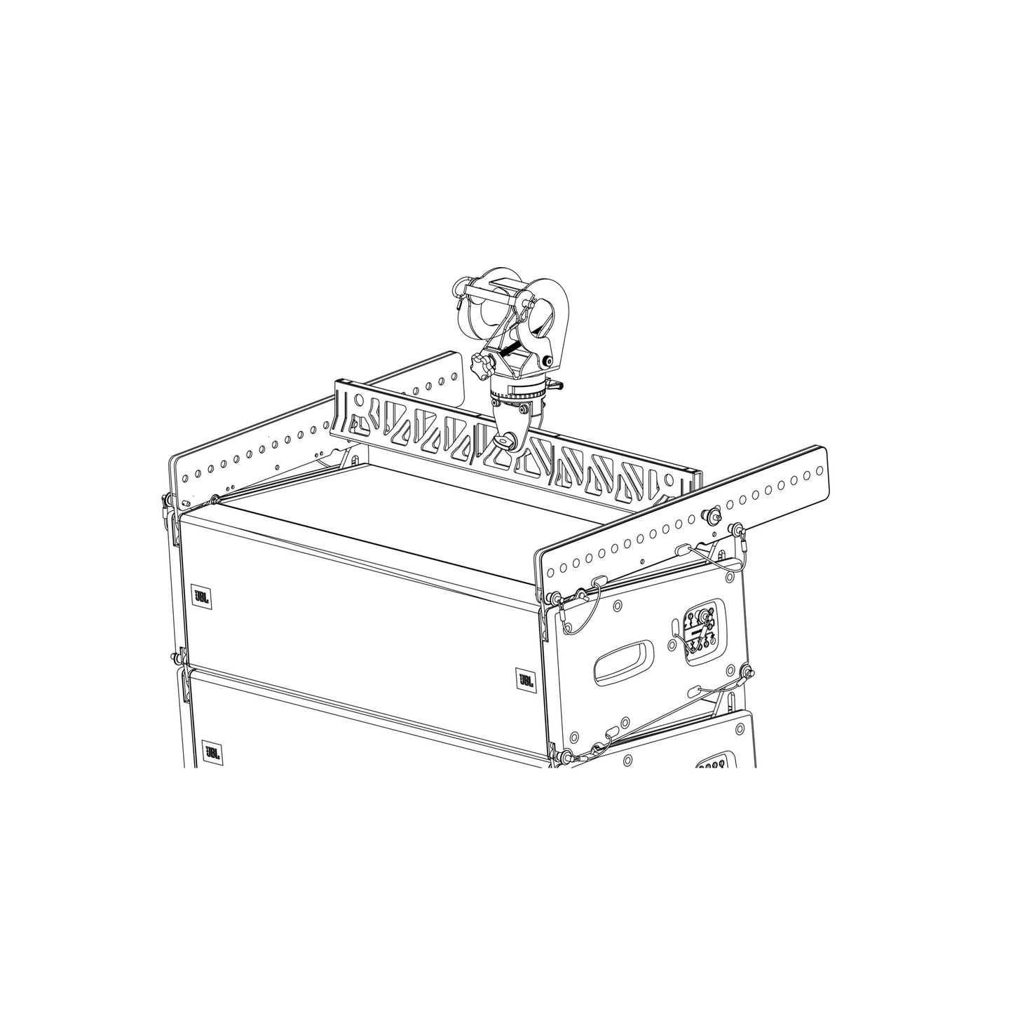 JBL VTX RC500 500kg Rotating Truss Clamp
