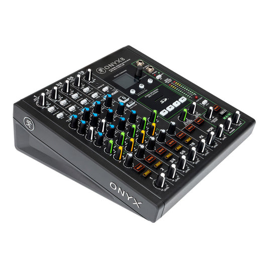 Mackie ONYX8 8-Channel Analog Mixer with Mulititrack USB
