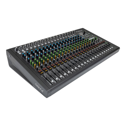 Mackie ONYX24 24-Channel Analog Mixer with Multitrack USB