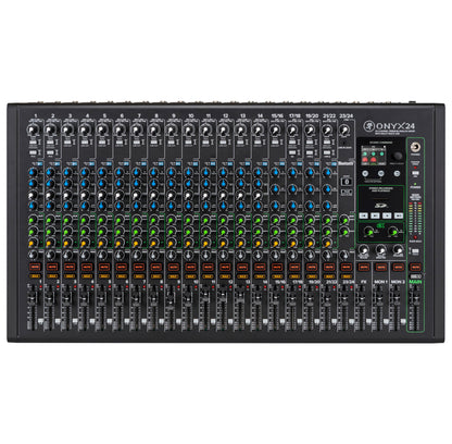 Mackie ONYX24 24-Channel Analog Mixer with Multitrack USB top