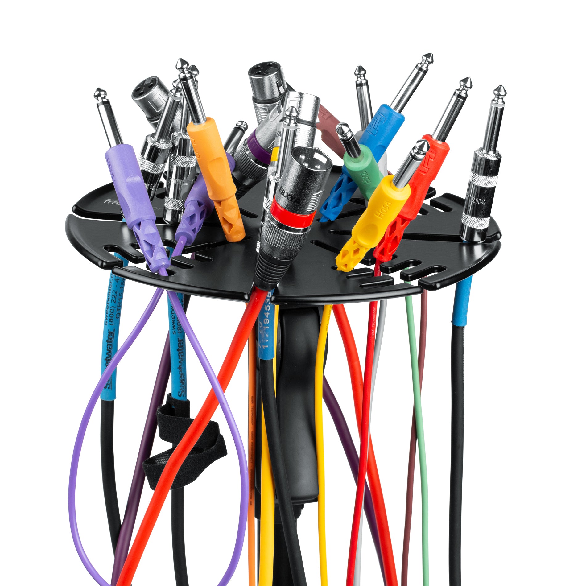 Gator Frameworks GFW-CABLEHNGRTRAY Mic Stand Cable Hanger Tray lifestyle