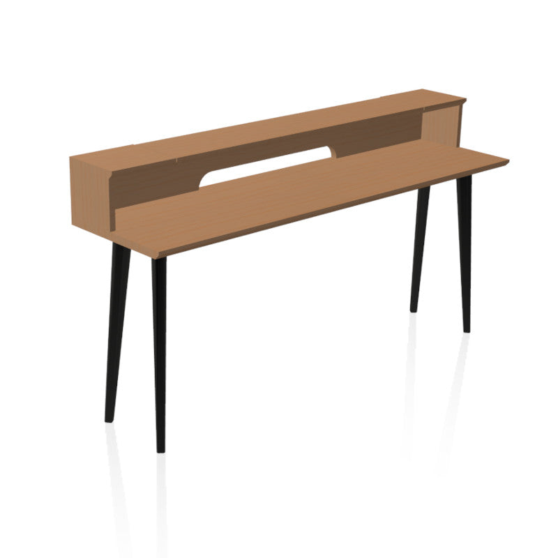 Gator Frameworks GFW-ELITEKEYTBL88 88-Note Keyboard Desk | Color: Maple