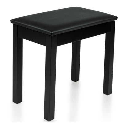 Gator GFW-KEYBENCH-WDBKS Deluxe Wooden Piano Bench | Black