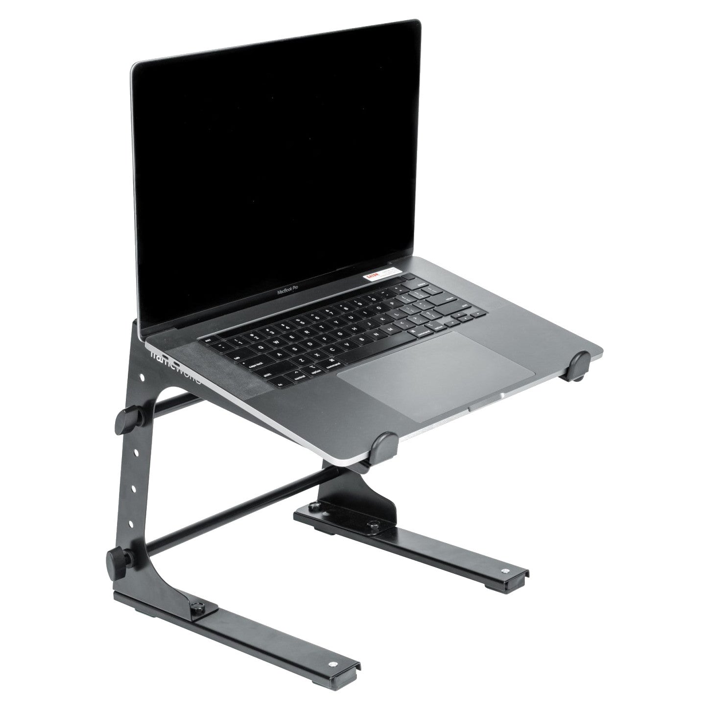 Gator Frameworks GFWLAPTOP1000 Portable Desktop Laptop Stand with laptop
