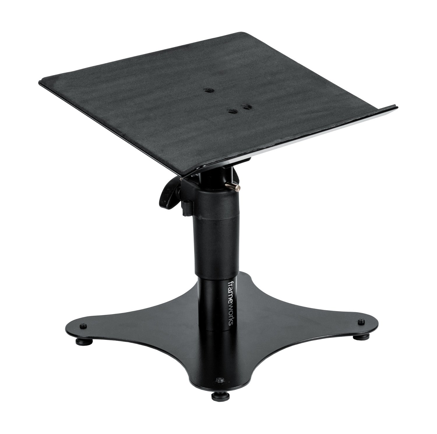 Gator Frameworks GFWLAPTOP2000 Desktop Laptop & Accessory Stand angled