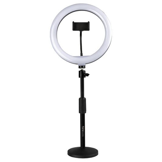 Gator Frameworks GFW-RINGLIGHTDSKTP Ring Light Desktop Stand w/Phone Clamp