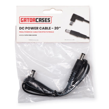 Gator GTR-PWR-DCP20 Pedal Power DC Cable | 20"