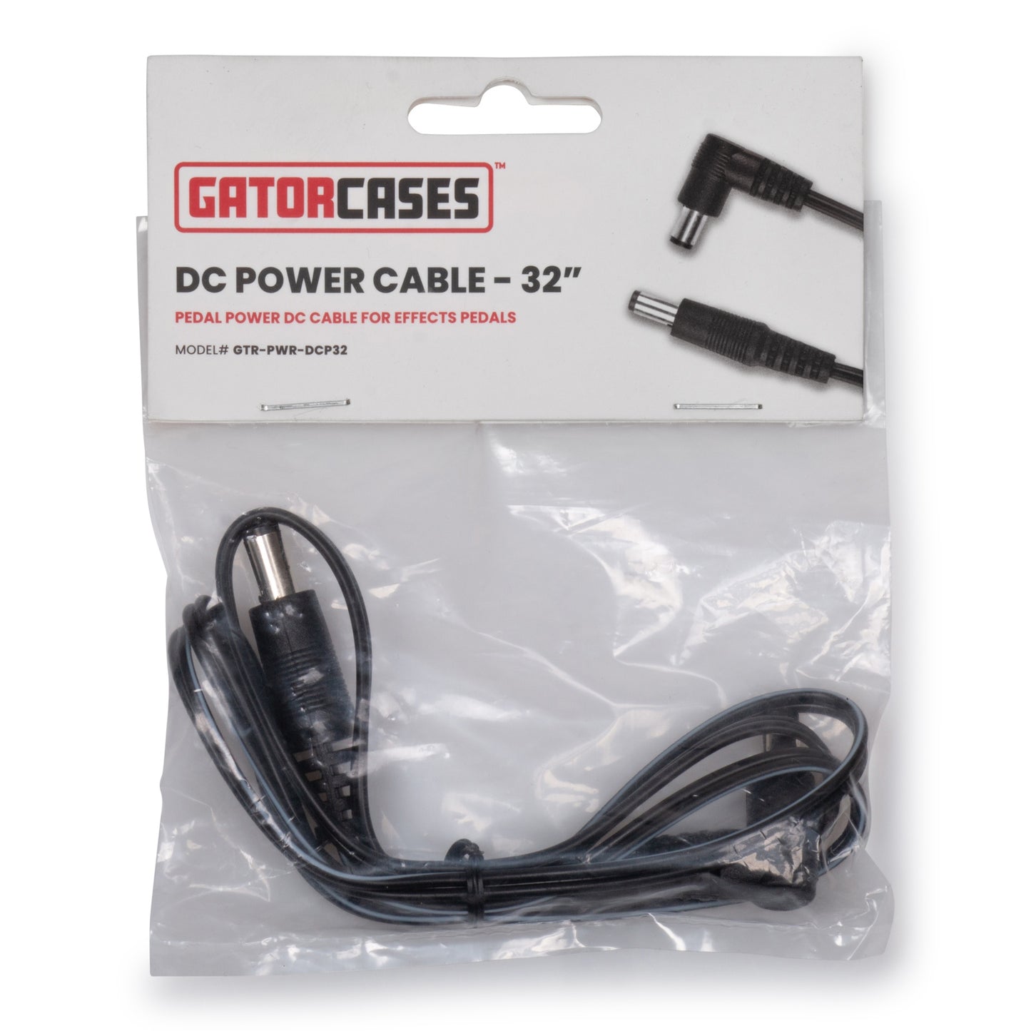 Gator GTR-PWR-DCP32 Pedal Power DC Cable | 32"