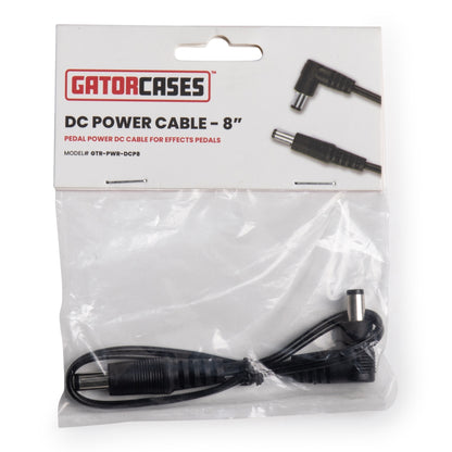 Gator GTR-PWR-DCP8 Pedal Power DC Cable | 8"