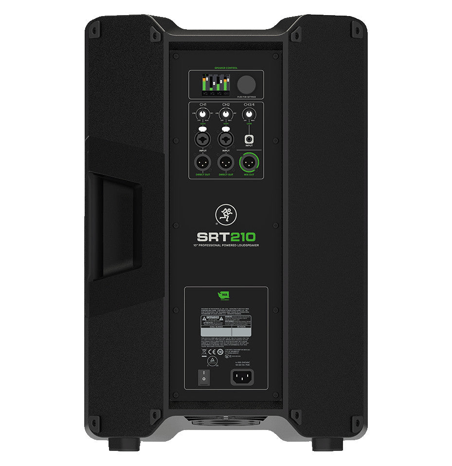 Mackie SRT210 1600W 10-Inch Powered Speaker back