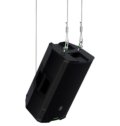 Mackie SRT215 1600W 15-Inch Powered Speaker flown setup