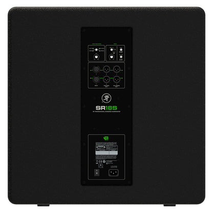 Mackie SR18S 1600W 18-Inch Powered Subwoofer back