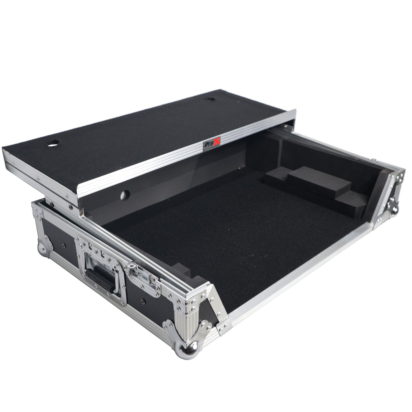 109886_ProX-Flight-Case-for-Rane-ONE-DJ-Controller-With-1U-Rack-_-Silver-on-Black-_-With-Laptop-Shelf_ALT10sqr