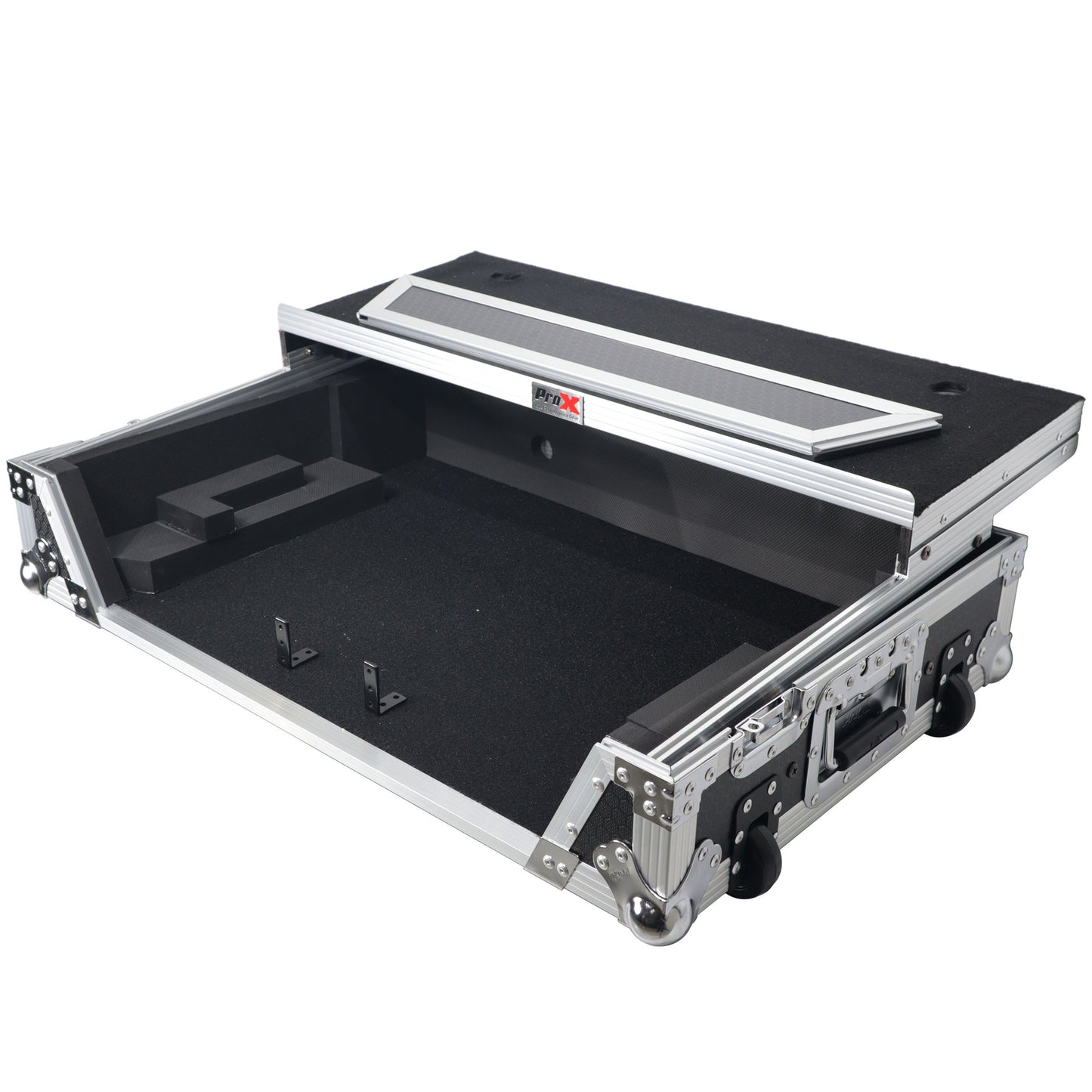 109886_ProX-Flight-Case-for-Rane-ONE-DJ-Controller-With-1U-Rack-_-Silver-on-Black-_-With-Laptop-Shelf_ALT11sqr
