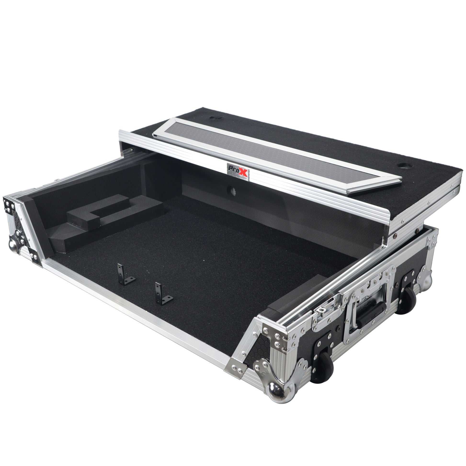 109886_ProX-Flight-Case-for-Rane-ONE-DJ-Controller-With-1U-Rack-_-Silver-on-Black-_-With-Laptop-Shelf_ALT11sqr